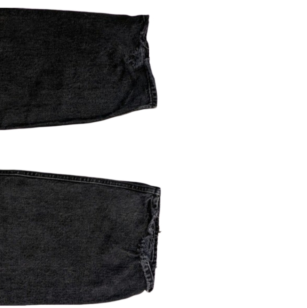 NWOT Abercrombie Plus Curve Love 90's Straight High Rise Jeans, Size 22 Long/36 - Picture 6 of 6